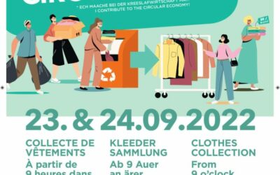 Collecte de vêtements / Kleedersammlung 23+24/9/2022