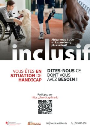 LISER - Enquête sur les besoins des personnes en situation de handicap