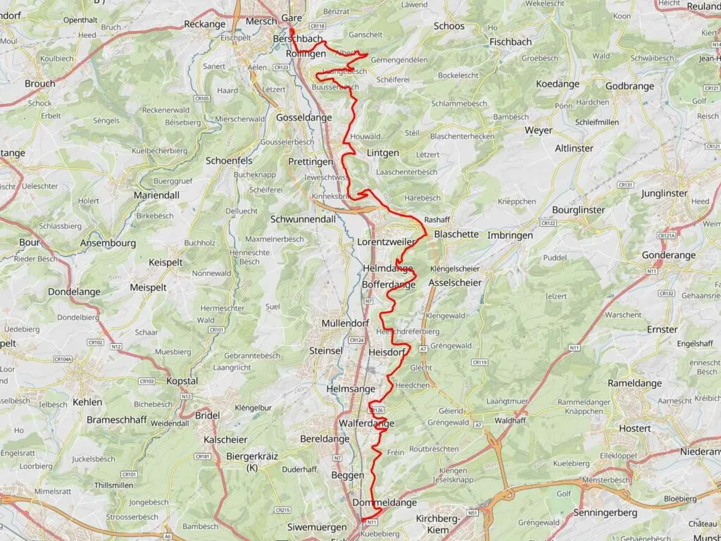 Sentier de l'Alzette