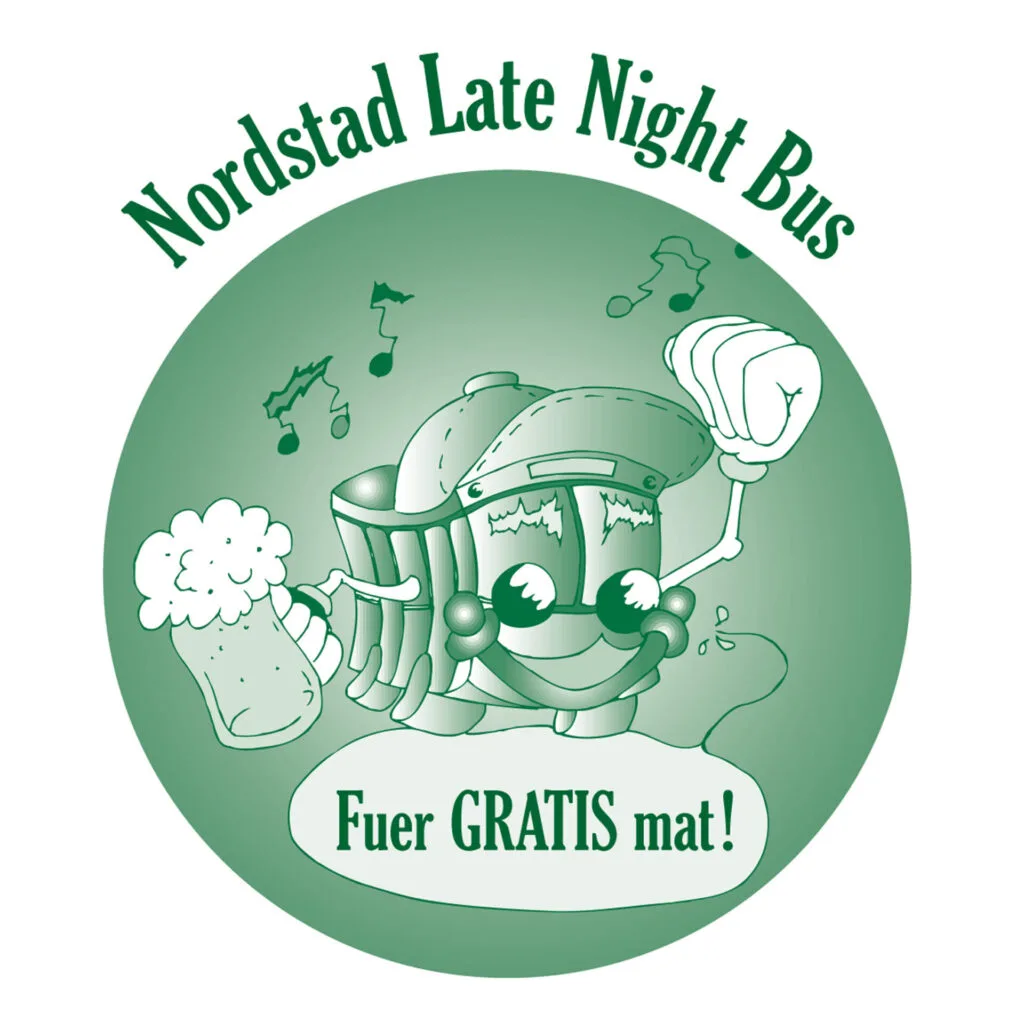 Latenightbus Nordstad Logo