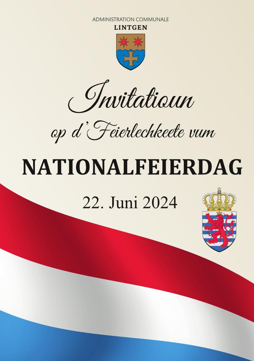 Nationalfeierdag / Fête nationale 22/06/2024