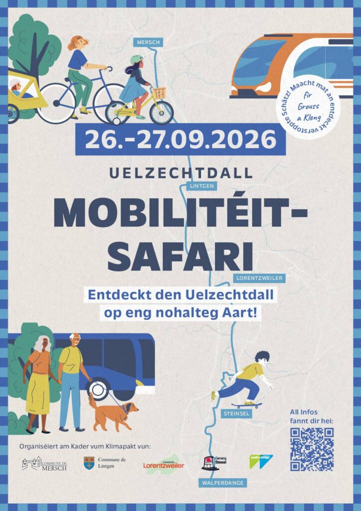 Mobilitéit-Safari - Uelzechtdall 26.-27.9.2026